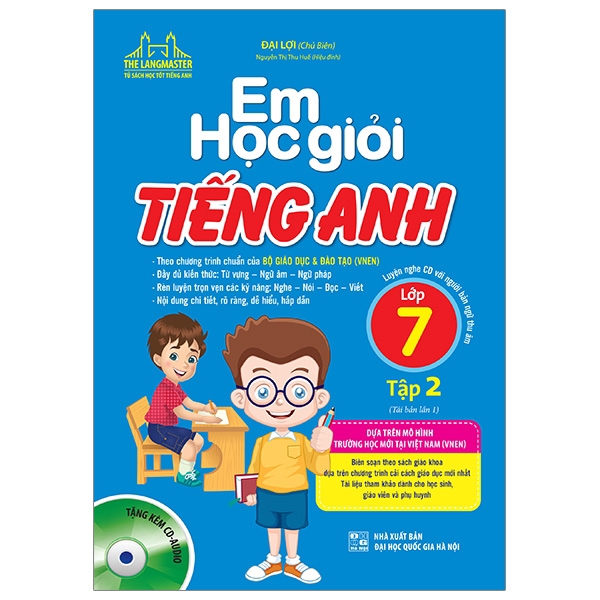 Sách - Em Học Giỏi Tiếng Anh Lớp 7 Tập 2 (Tái Bản 2019)