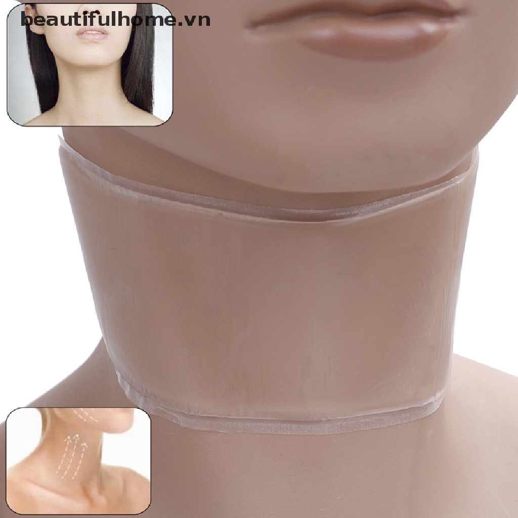 (Hàng Mới Về) Đệm Silicon Trong Suốt Giảm Nếp Nhăn Chống Lão Hóa Vùng Cổ