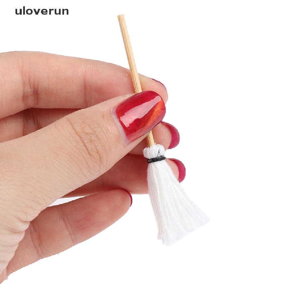 1 Bộ Xô Và Cây Lau Nhà Trang Trí Nhà Búp Bê Tỉ Lệ 1: 12