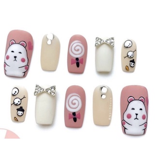 [SALE] Nail box /móng giả mẫu Con Thỏ dễ thương [sốc]