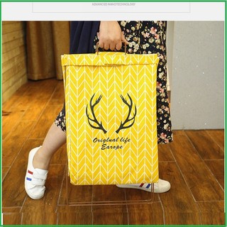 Giỏ để quần áo bằng vải khung sắt