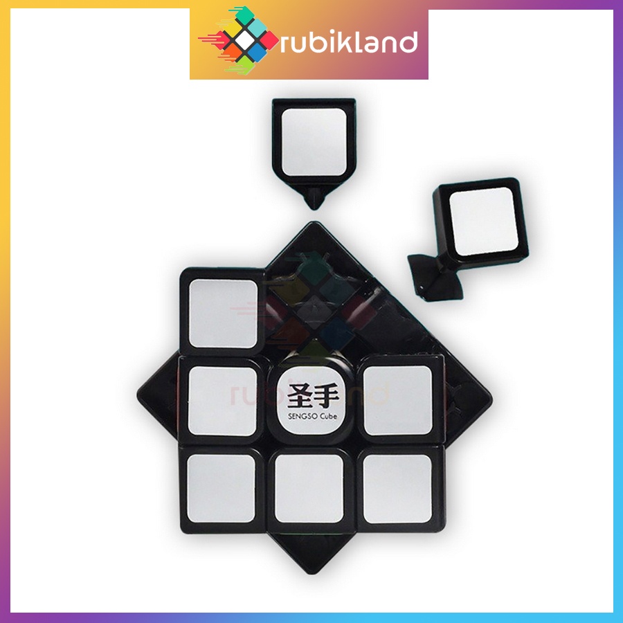 Rubik 3x3 ShengShou Legend S Khối Lập Phương Đồ Chơi Rubic 3 Tầng Viền Đen