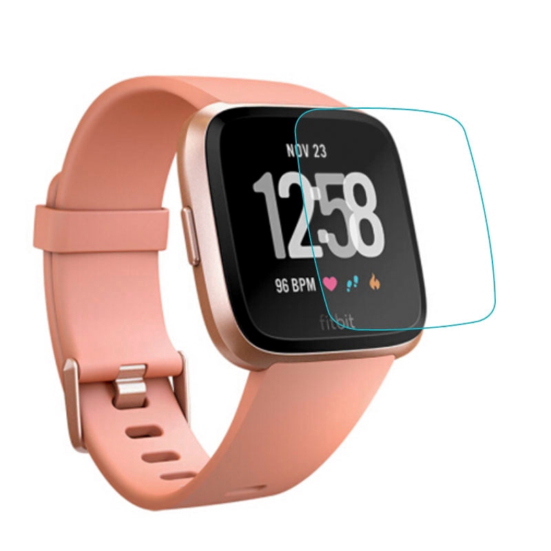 Set 2 Kính Cường Lực Bảo Vệ Màn Hình Đồng Hồ Thông Minh Fitbit Versa