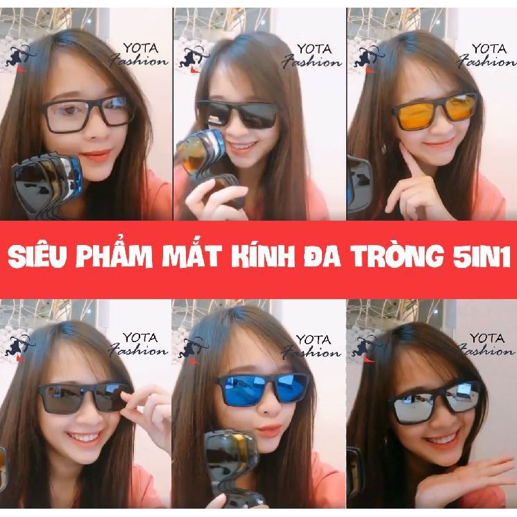 Mắt Kính Đa Tròng 5 Trong 1