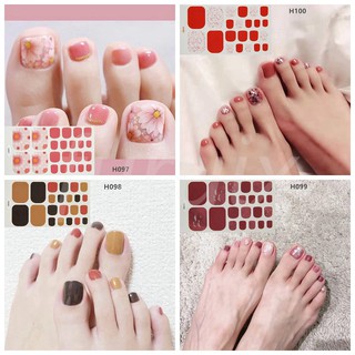 Miếng Dán Móng Chân Nghệ Thuật