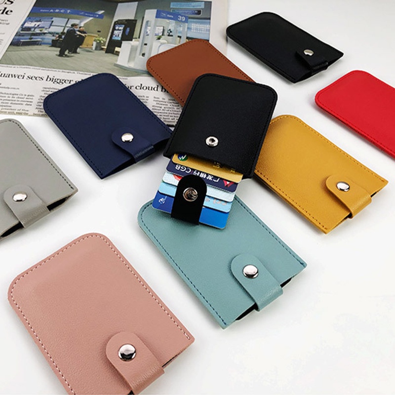 Ví Ngắn Mini Dày Dặn Có Ngăn Đựng Thẻ Tiện Dụng