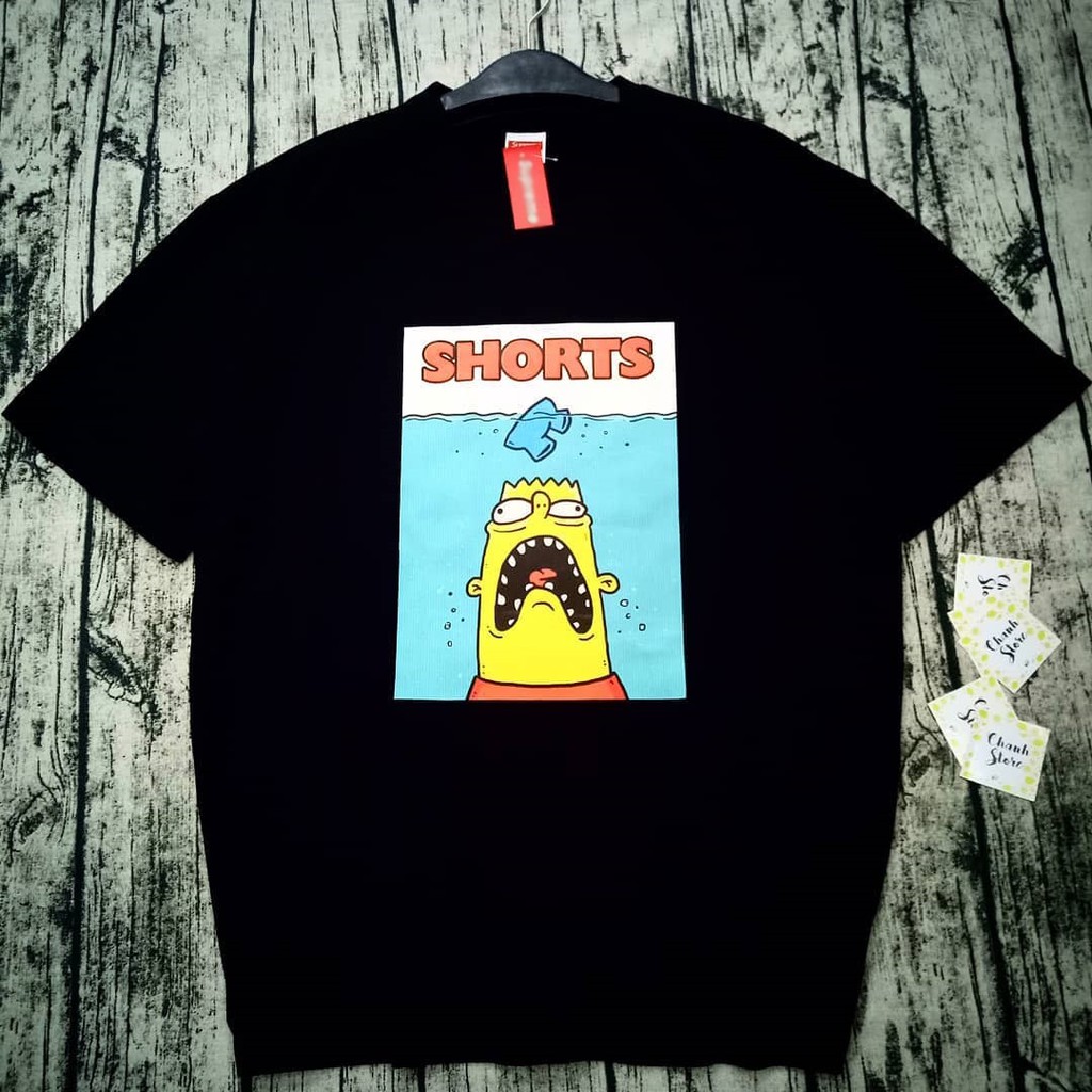 Áo thun unisex oversize - Hình thật