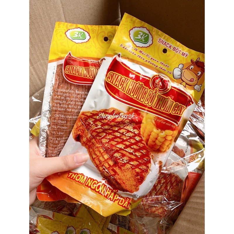 1 bịch (30 gói) bò miếng cay cay