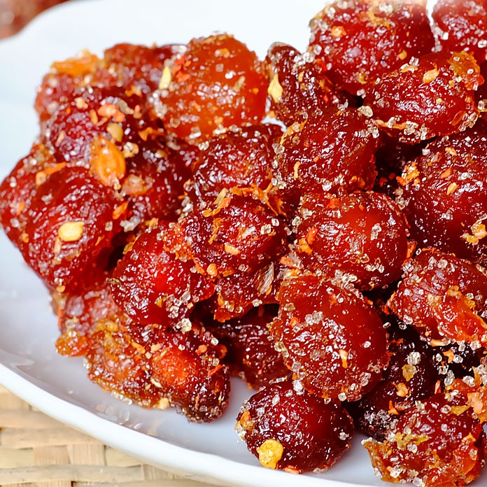 Chùm ruột lắc muối ớt cay chua ngọt hũ 450g