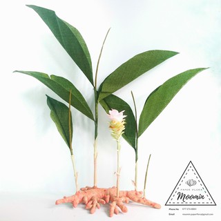 Cây nghệ bằng giấy nhún