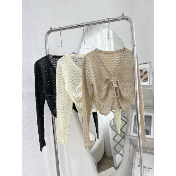 Áo lưới dây rút hàng QC