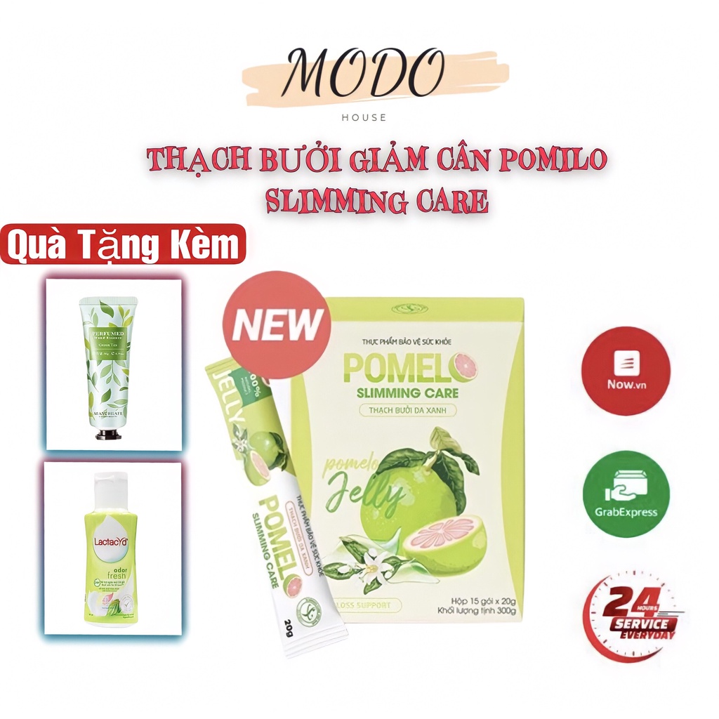 Thạch Bưởi Da Xanh POMELO SLIMMING CARE Giảm Cân, Giảm Mỡ, Giữ Dáng, đẹp Da Hiệu Qủa Cho Tất Cả Cơ Địa