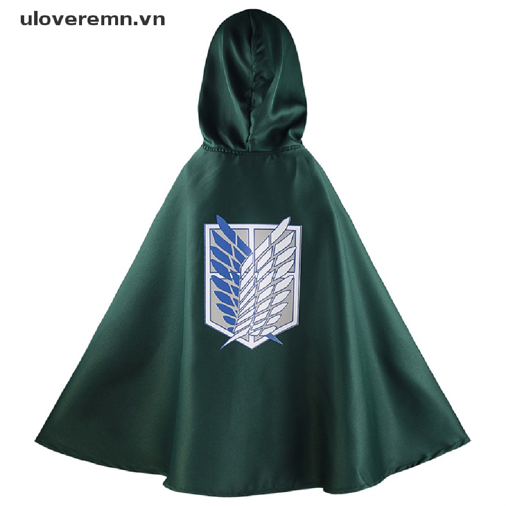 Áo Choàng Hóa Trang Nhân Vật Anime no Kyojin Trong Phim Attack on Titan