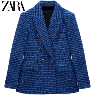 ÁO KHOÁC DẠ TWEED SANG TRỌNG #ZARA AUTHENTIC TUỒN STORE