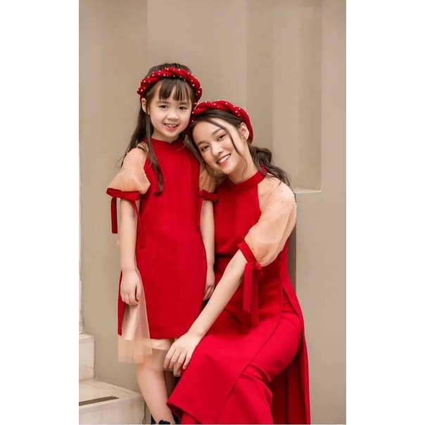 ÁO DÀI CÁCH TÂN CHO BẠN GÁI KÈM QUẦN CHỤP HÌNH TẾT SIÊU XINH