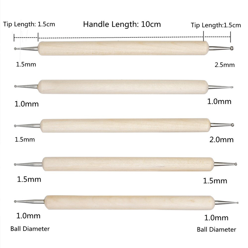 Bộ Dụng Cụ Tạo Hình Đất Sét