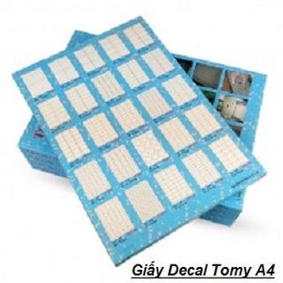 Giấy decal tomy a4 mã số 129 giá rẻ