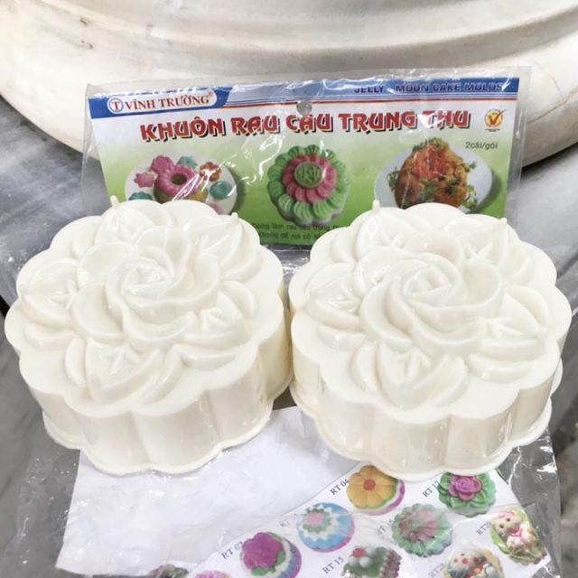 COMBO 2 KHUÔN RAU CÂU TRUNG THU