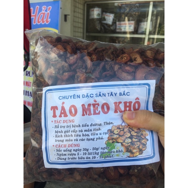 1kg TÁO MÈO KHÔ - ngâm rượu. hàng chuẩn đẹp.