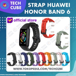 Dây đeo silicon màu đen cho đồng hồ thông minh Huawei Honor Band 6