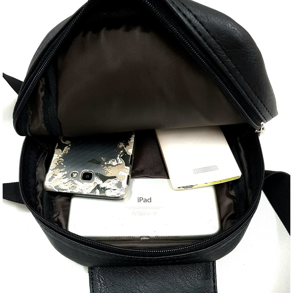 Túi đeo chéo di động da nam AVUH006(Mẫu trơn) | BigBuy360 - bigbuy360.vn