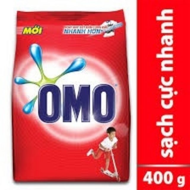 Bột Giặt Omo 400 gr Sạch cực nhanh