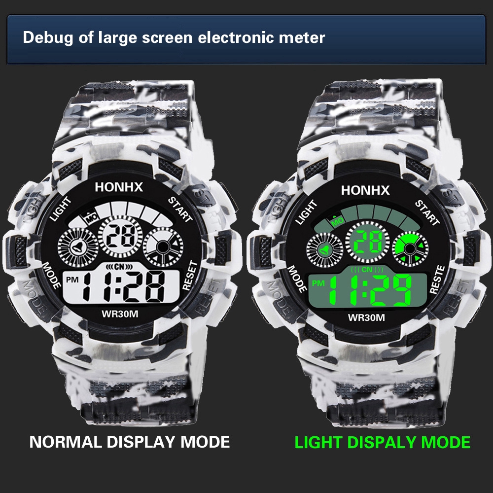 Đồng hồ điện tử nam honhx họa tiết rằn ri | BigBuy360 - bigbuy360.vn