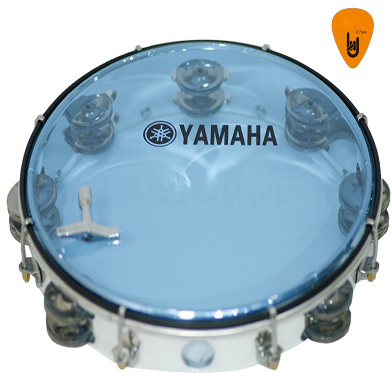 Trống lắc tay - Lục lạc gõ bo Inox Tambourine Yamaha