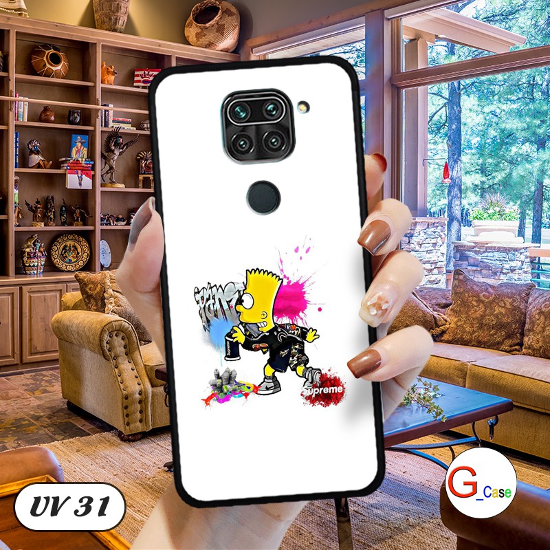 Ốp lưng nhám viền dẻo Xiaomi Mi Note 9/ Xiaomi Redmi 10X in hình