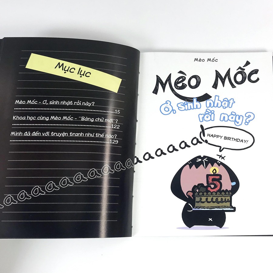Sách - Mèo Mốc - Ơ, sinh nhật rồi này? | BigBuy360 - bigbuy360.vn