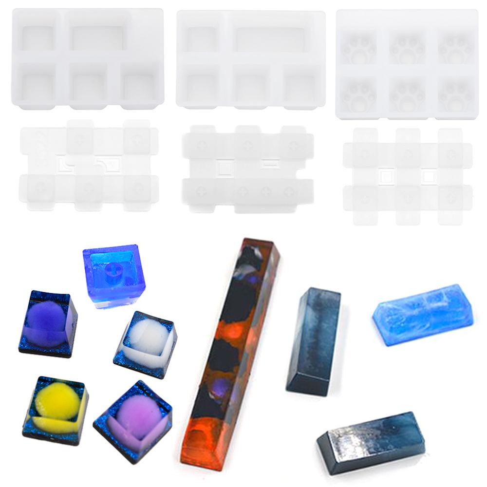 Khuôn Làm Nhựa Resin UV Hình Chìa Khóa 1|Khuôn Silicone Làm Bánh