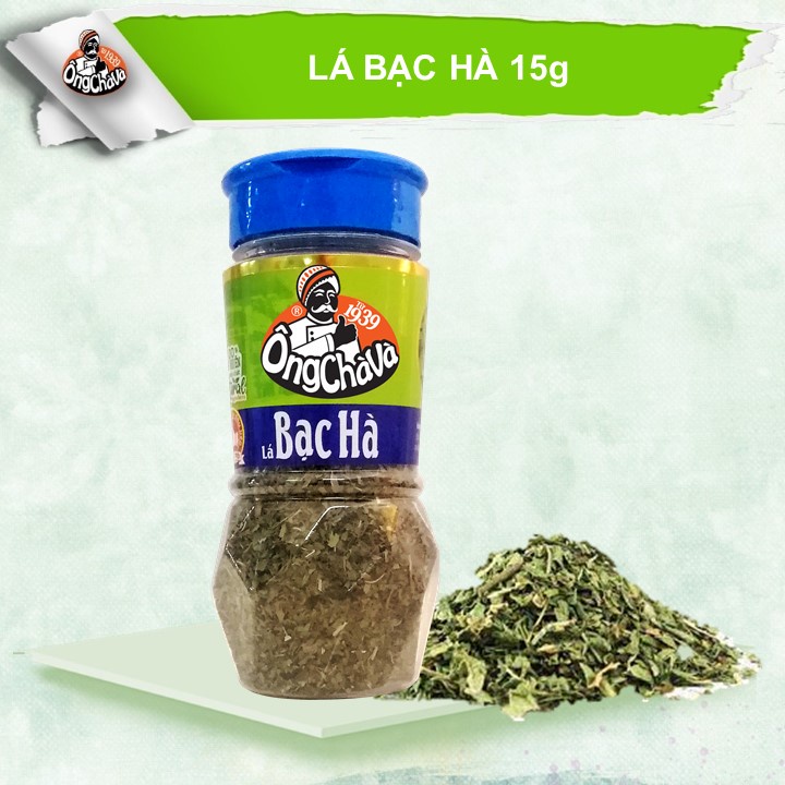 Lá Bạc Hà Ông Chà Và 15gr (Mint Leaf) - 100% Lá Bạc Hà Sấy Khô - Xuất Xứ Ai Cập