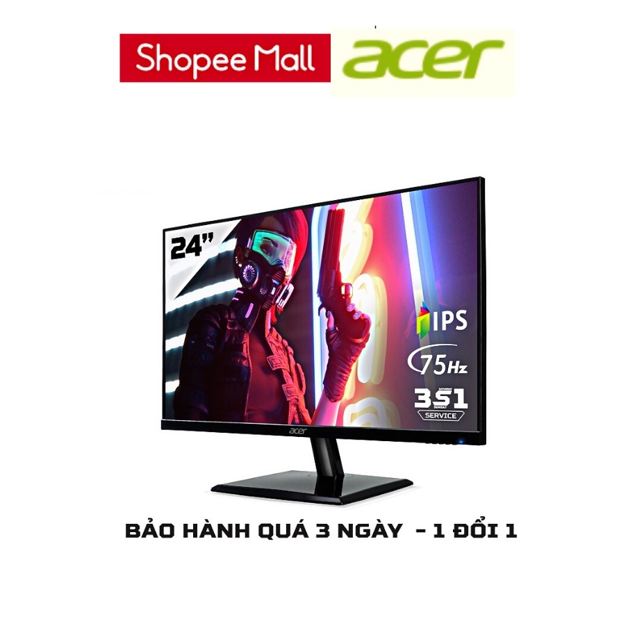Màn hình máy tính ACER EK241Y 24 inch FHD/ IPS/ 75Hz
