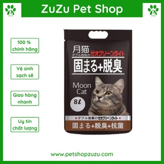 [HÀNG CHÍNH HÃNG] Cát vệ sinh cho mèo - Cát Nhật đen 8L MOON CAT