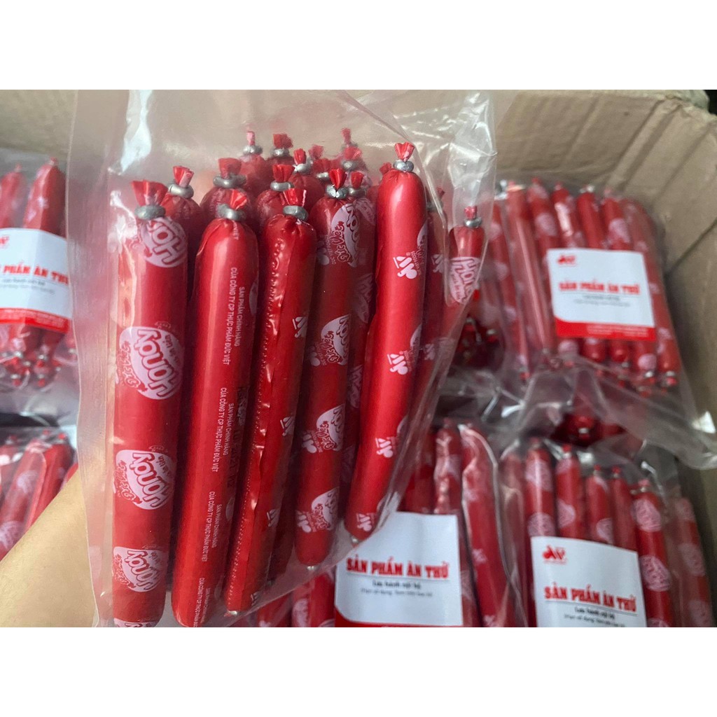 Đồ ăn vặt Xúc Xích 500G từ 21- 23c