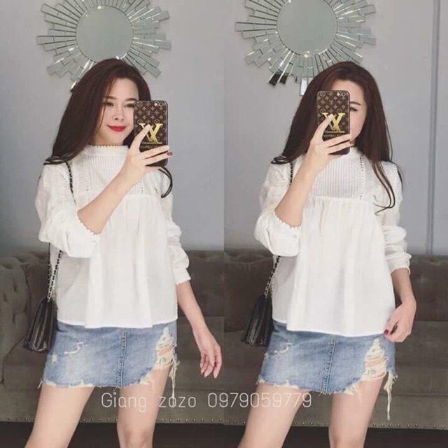 Áo tiểu thư bánh bèo