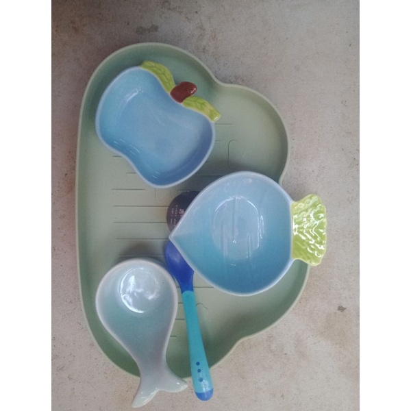 Sét bát ăn dặm cho bé 5 món