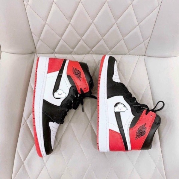 Giày Sneaker Jordan 1, Giày Thể Thao JD đen đỏ cao nam nữ loại đẹp | BigBuy360 - bigbuy360.vn
