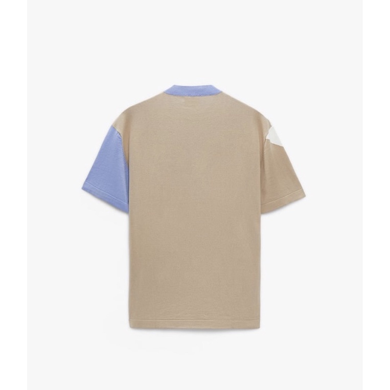 Áo phông Zara authentic KNIT COLOUR BLOCK size M