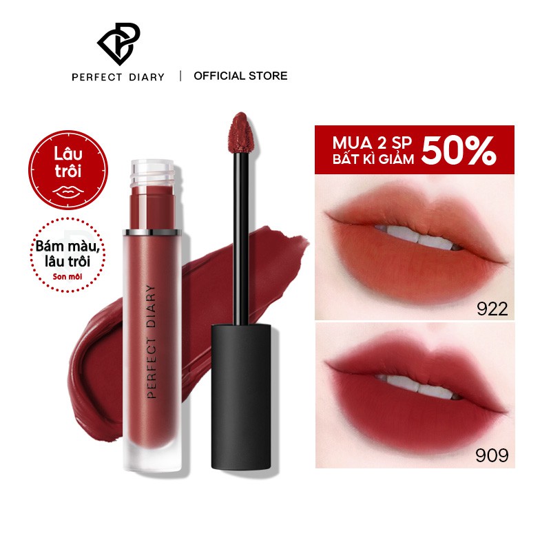 Son Kem Perfect Diary Dreammatte Màu Lì Tông Màu Cổ Điển Lâu Trôi 2.5g