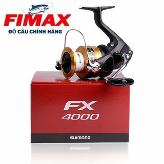 Máy câu cá shimano fx4000 tải cá 8.5kg, máy đứng giá rẻ câu lure cá lóc cá chẽm cá hồng hiệu quả