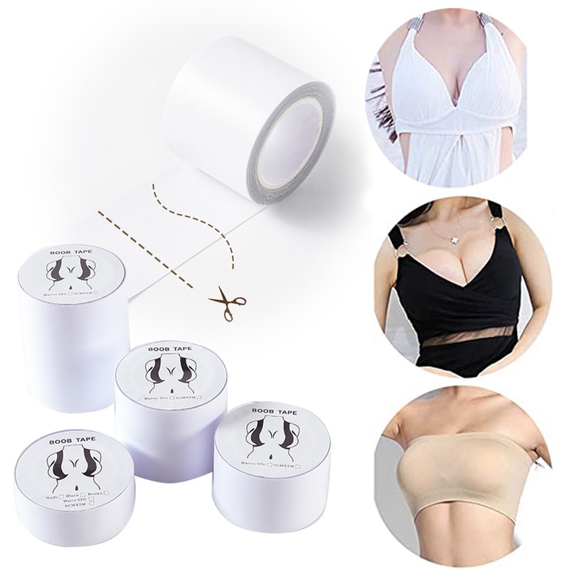 Băng Dán Nâng Ngực Trong Suốt Vô Hình Chống Nước Thời Trang Cho Nữ