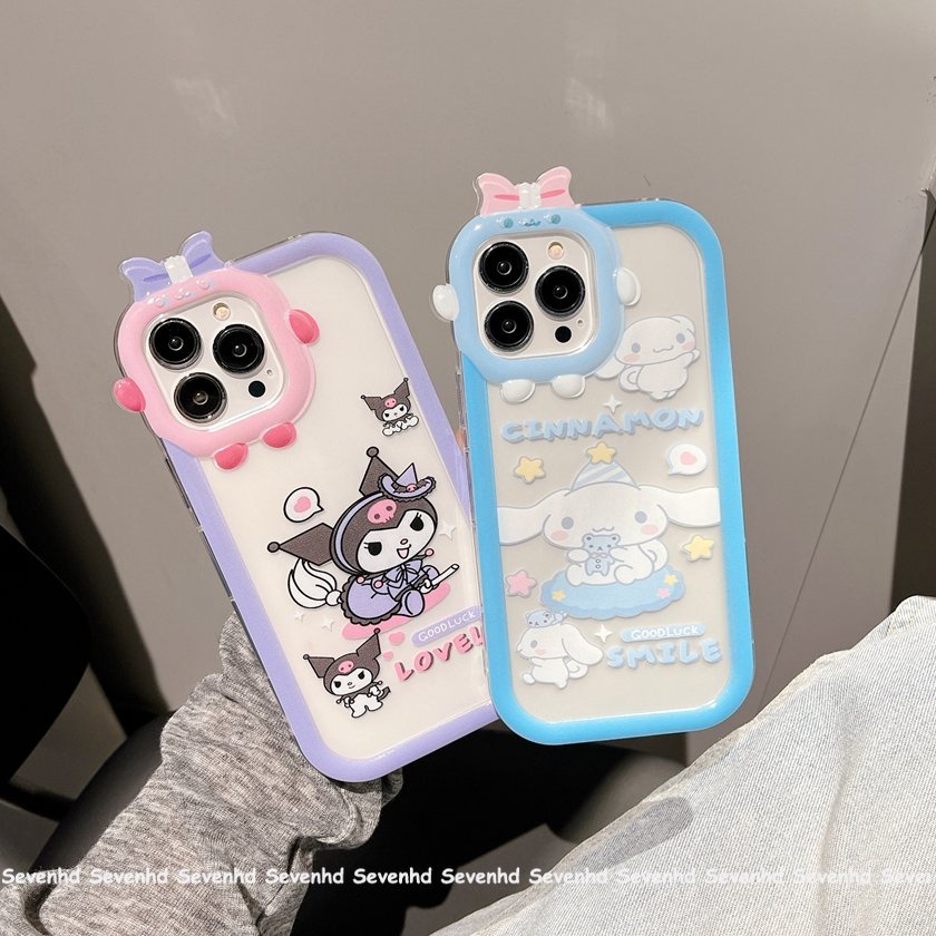 Ốp Điện Thoại Họa Tiết Quái Vật Hoạt Hình Cho iPhone 14 13 12 11 Pro Max Xs Max Xr X 7 8 6 6s Plus