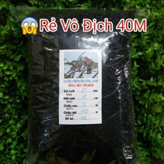 Lưới bẫy chim cu gáy 40m cao 5m