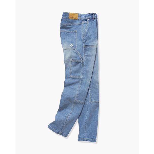 OWL BRAND® DOUBLE KNEE RELAX JEANS - Quần jean dài may đắp Màu Xanh - OWL010921 | BigBuy360 - bigbuy360.vn