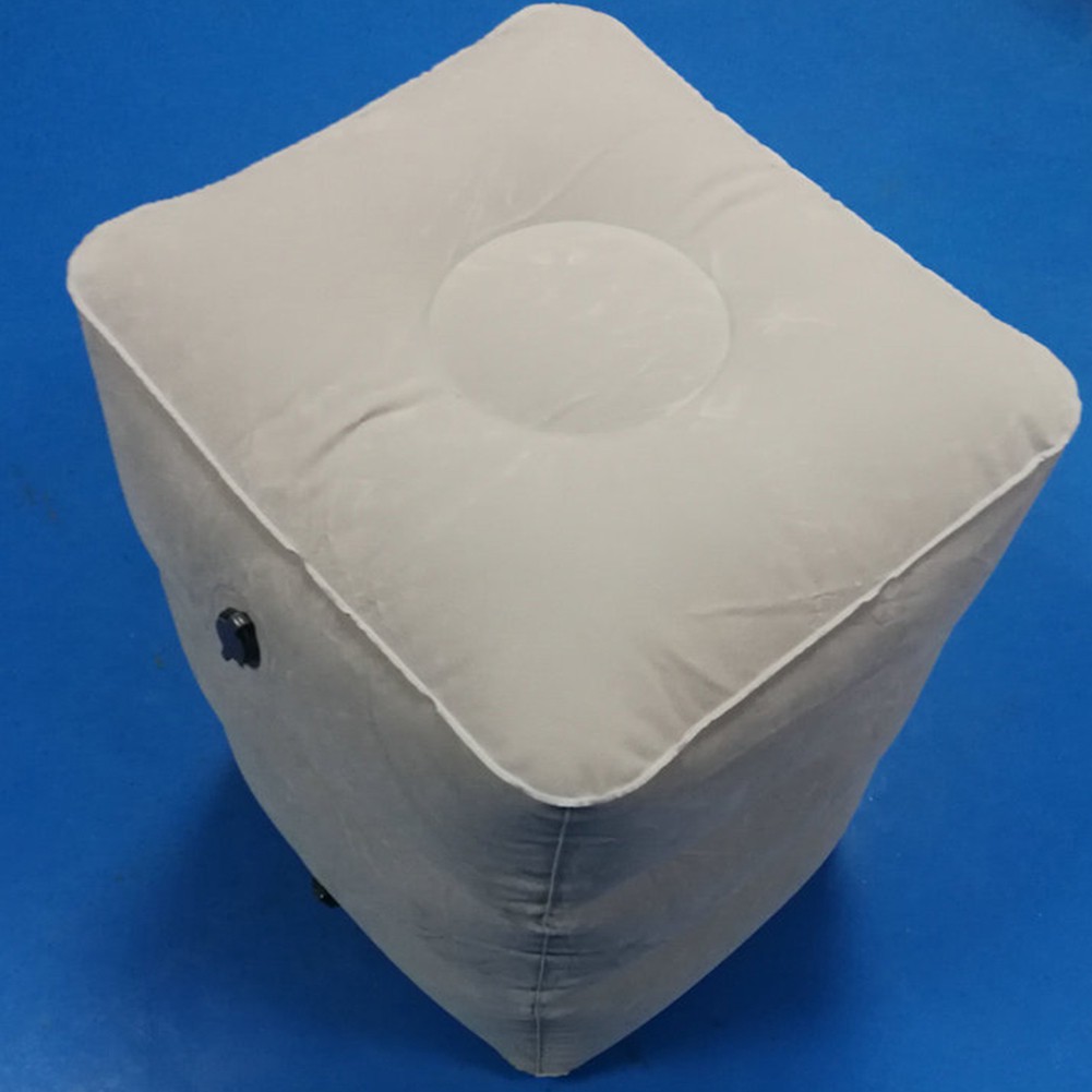 Gối Kê Chân Bơm Hơi Tiện Dụng Khi Đi Du Lịch / Chơi Thể Thao / Máy Bay K1