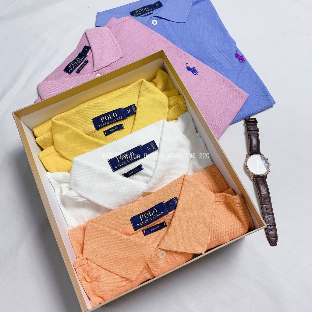 [100% Ảnh Thật] - Áo thun POLO - RALPH LAUREN nam cổ bẻ, dáng SLIM FIT trẻ trung - Hàng xuất dư chuẩn xịn VNXK | BigBuy360 - bigbuy360.vn