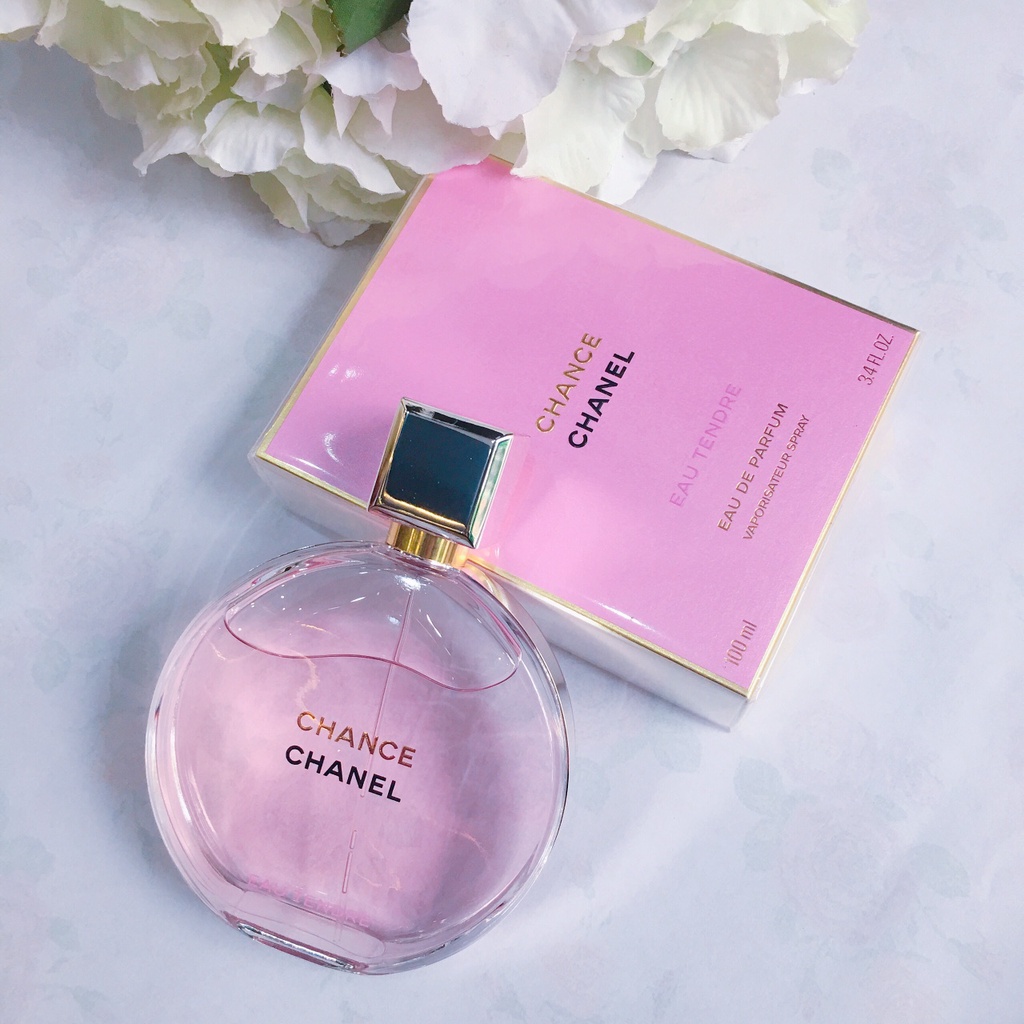 Nước hoa nữ CoCo Chance Chanel Eau Tendre thơm lưu hương lâu Chính hãng Nữ tính, Thanh lịch, Nhẹ nhàng - Ribi cosmetics