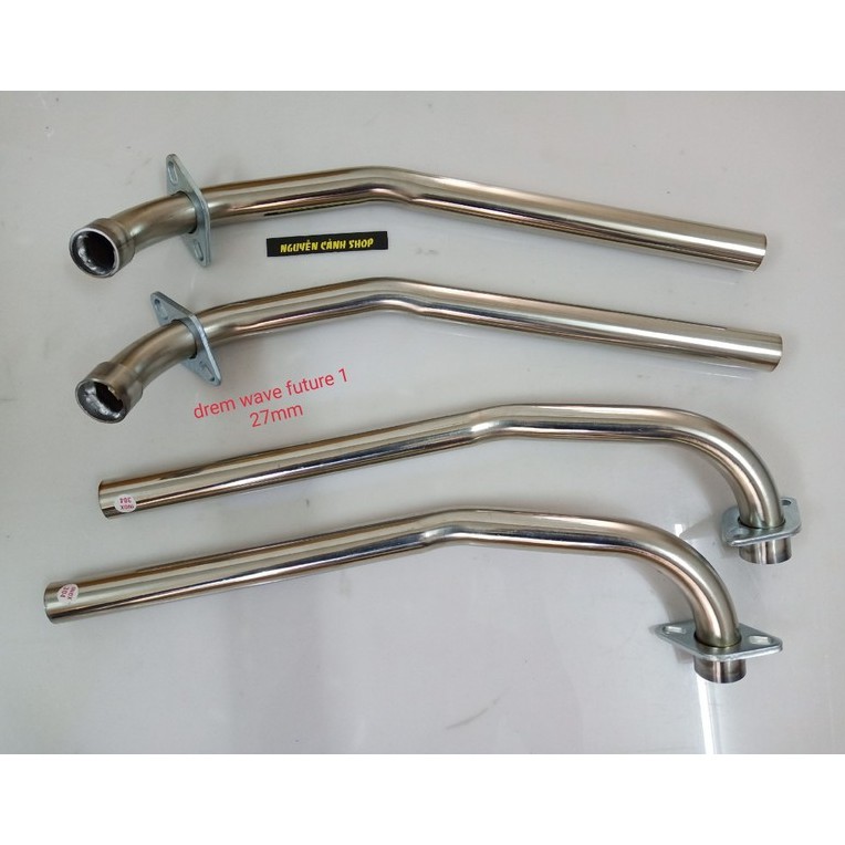 Cổ pô inox 304 gắn future neo phi 27mm