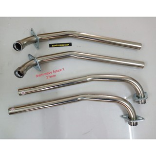 cổ pô inox 304 gắn future neo phi 27mm